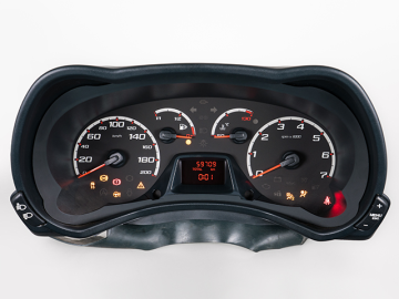 Ka II (RU8) Lighting failure instrument cluster