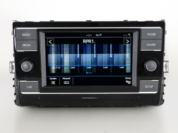 Polo 6 (AW) display fault MIB 2 GP Radio Composition Color