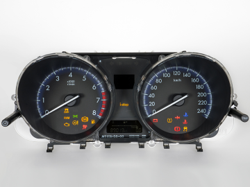 3 (BL) Analogue indicators failure