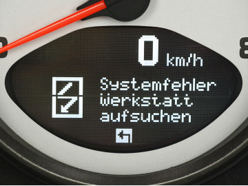 Boxster 987 pixel errors in the instrument cluster