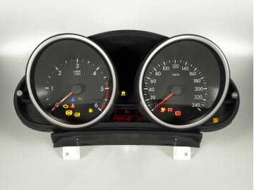 3 (BL) Partial complete failure instrument cluster