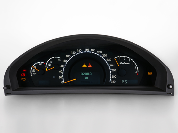 S W220 cruise control indicator