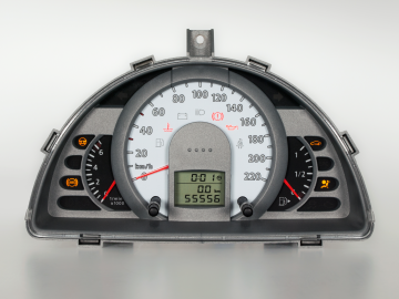 Fox pixel errors in the instrument cluster