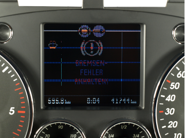 Touareg 1 (7L) Erreurs de pixels système d'information du conducteur (FIS) TFT couleur 