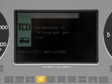 Actros I LKW (MP2)  Display fault instrument cluster