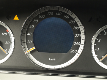 C W204  Display fault instrument cluster