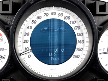 CLS C218  Display fault instrument cluster