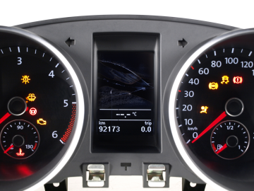 Golf 6 (1K/5K)  Display fault instrument cluster